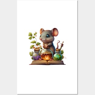 Hocus Pocus Magical Mouse Posters and Art